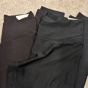 2 pairs of aerie leggings